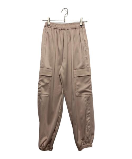 machatt（マチャット）machatt (マチャット) サテンカーゴパンツ ピンク サイズ:FREEの古着・服飾アイテム
