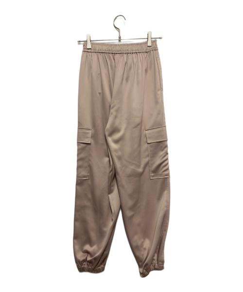 machatt（マチャット）machatt (マチャット) サテンカーゴパンツ ピンク サイズ:FREEの古着・服飾アイテム
