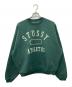 stussy（ステューシー）の古着「ATHLETICS CREW」｜グリーン