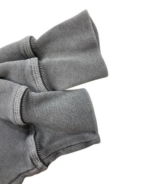 stussy（ステューシー）stussy (ステューシー) Jumbo Pigment Dyed hooded sweat グレー サイズ:Mの古着・服飾アイテム