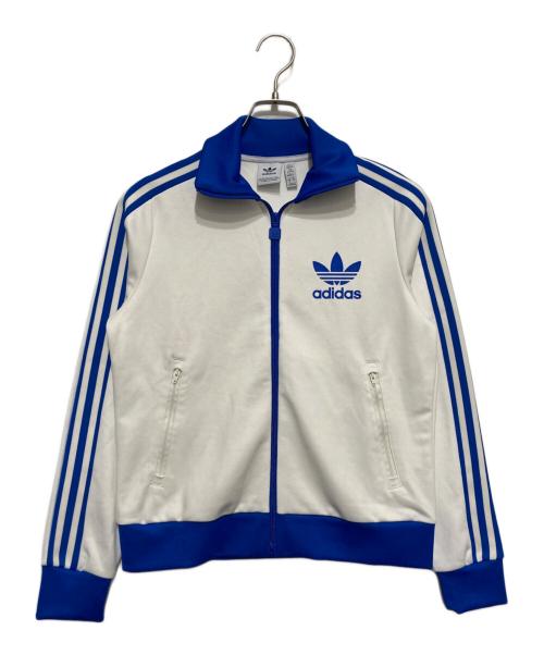 adidas（アディダス）adidas (アディダス) ベッケンバウアートラックトップ ホワイト サイズ:Lの古着・服飾アイテム