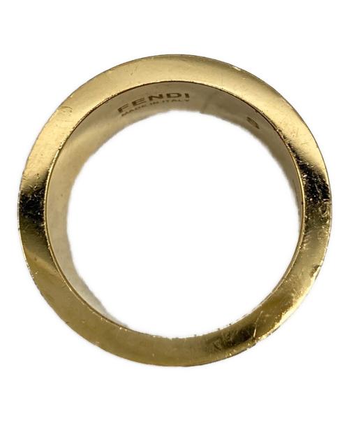 FENDI（フェンディ）FENDI (フェンディ) FFロゴフォーエバーリング ゴールド サイズ:Sの古着・服飾アイテム