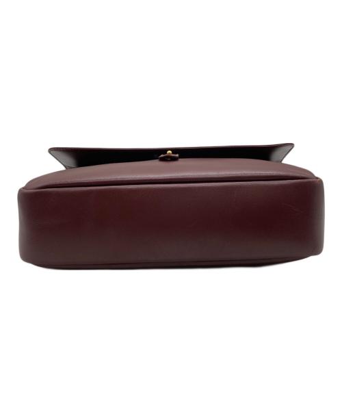 Cartier（カルティエ）Cartier (カルティエ) ショルダーバッグ ボルドーの古着・服飾アイテム