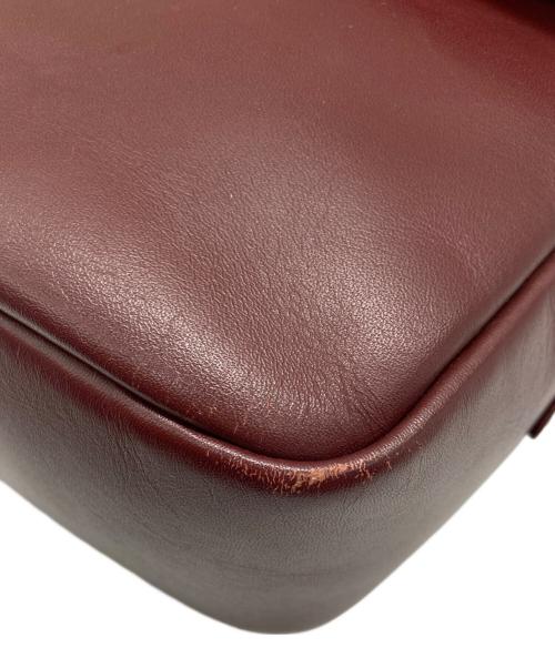 Cartier（カルティエ）Cartier (カルティエ) ショルダーバッグ ボルドーの古着・服飾アイテム