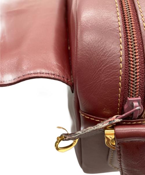 Cartier（カルティエ）Cartier (カルティエ) ショルダーバッグ ボルドーの古着・服飾アイテム