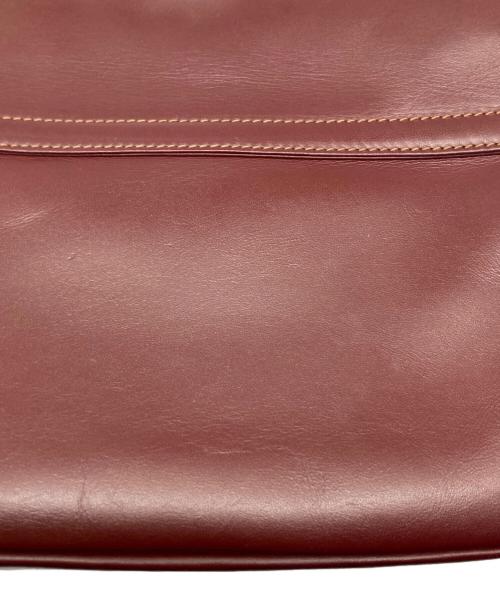 Cartier（カルティエ）Cartier (カルティエ) ショルダーバッグ ボルドーの古着・服飾アイテム