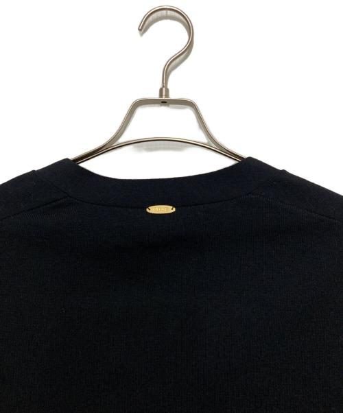 MUSE de Deuxieme Classe（ミューズ ドゥーズィエム クラス）MUSE de Deuxieme Classe (ミューズ ドゥーズィエム クラス) Heartrich Vネックプルオーバー ブラック サイズ:FREEの古着・服飾アイテム