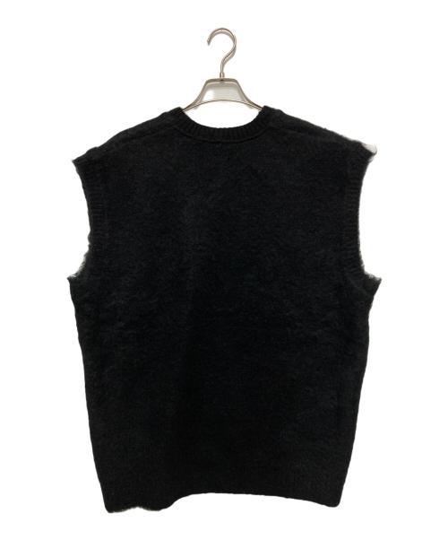 Needles（ニードルズ）Needles (ニードルズ) MOHAIR KNIT VEST ブラック サイズ:Ⅿの古着・服飾アイテム