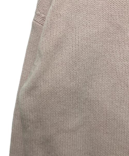 GALERIE VIE（ギャルリーヴィー）GALERIE VIE (ギャルリーヴィー) ファインウール クルーネックプルオーバー ピンク サイズ:Ⅿの古着・服飾アイテム