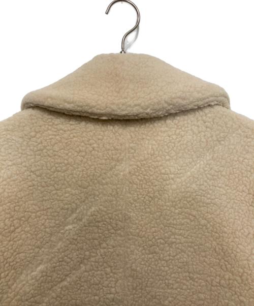 Toujours（トゥジュー）Toujours (トゥジュー) カシミヤ混ボアウールコート アイボリー サイズ:２の古着・服飾アイテム