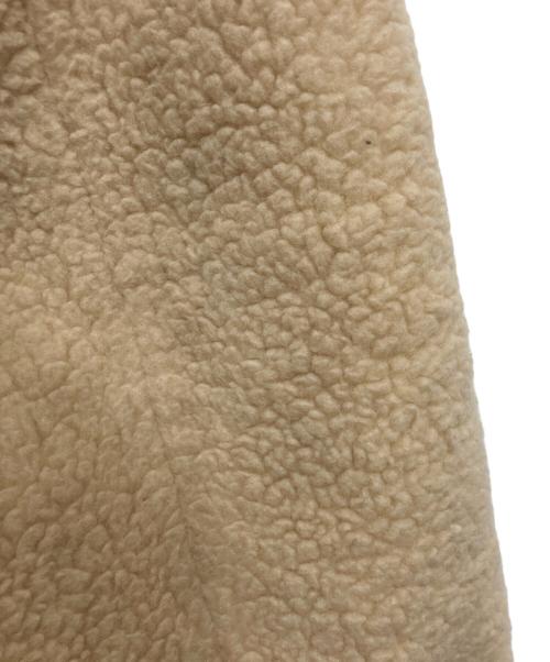 Toujours（トゥジュー）Toujours (トゥジュー) カシミヤ混ボアウールコート アイボリー サイズ:２の古着・服飾アイテム