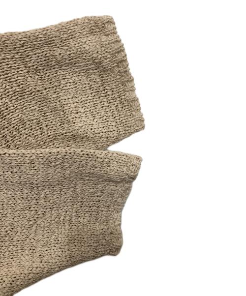 Plage（プラージュ）Plage (プラージュ) linen mix loose リネン ルーズ プルオーバー ニット ベージュ サイズ:FREEの古着・服飾アイテム