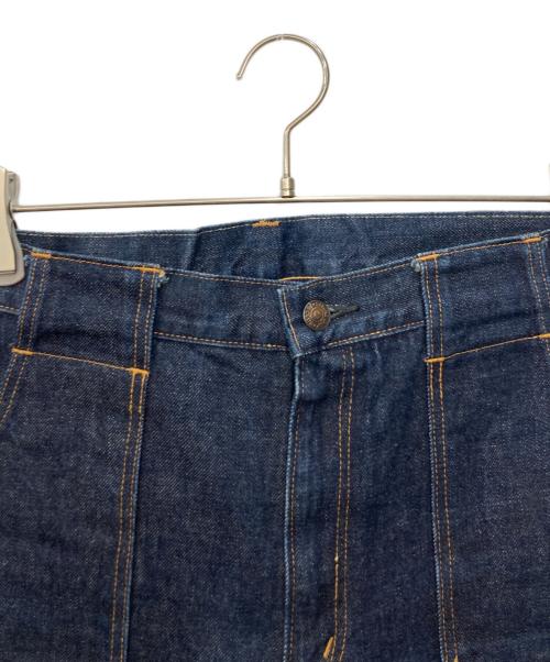 CHO（チョウ）CHO (チョウ) ブッシュデニムパンツ インディゴ サイズ:W34の古着・服飾アイテム