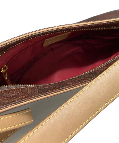 ETRO（エトロ）ETRO (エトロ) ペイズリー柄ワンショルダーバッグ ブラウン サイズ:不明の古着・服飾アイテム