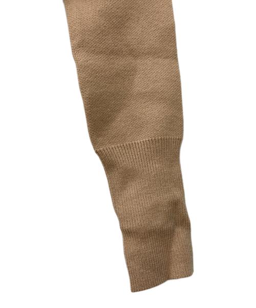 darich（ダーリッチ）darich (ダーリッチ) フラップポケットニットトップス ベージュ サイズ:Free 未使用品の古着・服飾アイテム