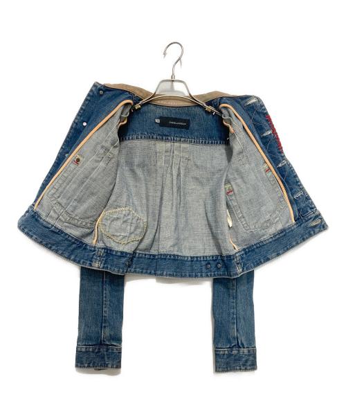 DSQUARED2（ディースクエアード）DSQUARED2 (ディースクエアード) デニムジャケット インディゴ サイズ:38の古着・服飾アイテム