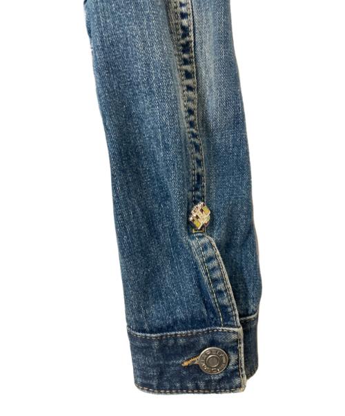 DSQUARED2（ディースクエアード）DSQUARED2 (ディースクエアード) デニムジャケット インディゴ サイズ:38の古着・服飾アイテム