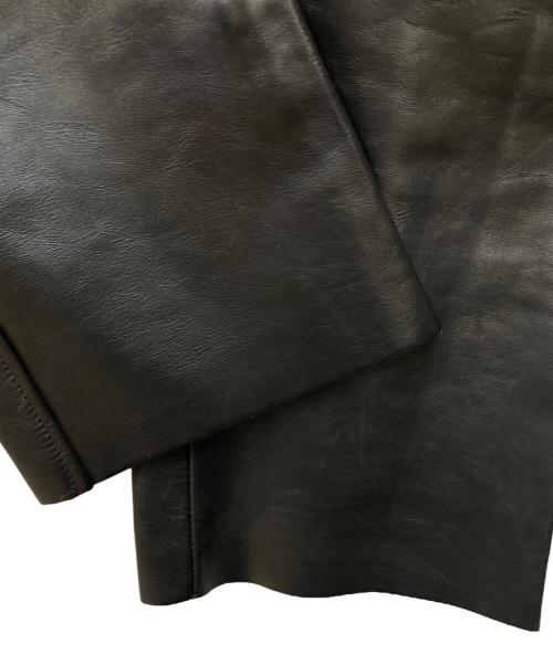 Buco（ブコ）Buco (ブコ) ホースハイドレザーパンツ ブラック サイズ:W29の古着・服飾アイテム