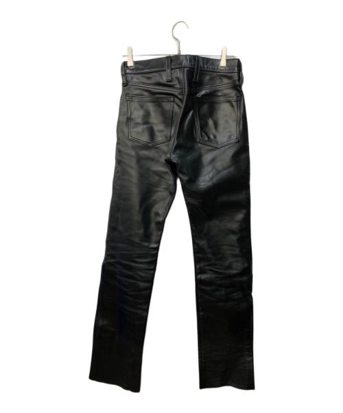 Buco（ブコ）Buco (ブコ) ホースハイドレザーパンツ ブラック サイズ:W29の古着・服飾アイテム