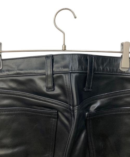 Buco（ブコ）Buco (ブコ) ホースハイドレザーパンツ ブラック サイズ:W29の古着・服飾アイテム