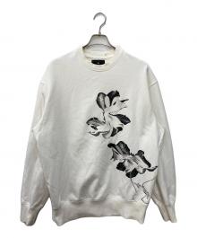 Y-3（ワイスリー）の古着「GFX FT CREW」｜ホワイト