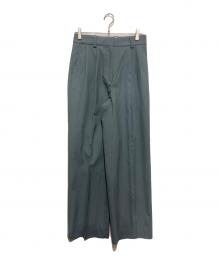 ROKH（ロク）の古着「センタープレスパンツ」｜ブルー