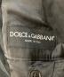 中古・古着 DOLCE & GABBANA (ドルチェ＆ガッバーナ) ベロアピークドラペルジャケット ブラック サイズ:50：20000円