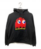 DSQUARED2ディースクエアード）の古着「Pac-Man Hercalina パーカー」｜ブラック