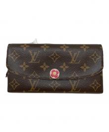 LOUIS VUITTON（ルイ ヴィトン）の古着「ポルトフォイユ・エミリー」｜ブラウン