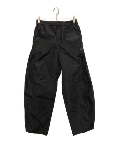 san san gear（サンサンギア）san san gear (サンサンギア) TAPED BUTTON PANTS ブラック サイズ:2の古着・服飾アイテム