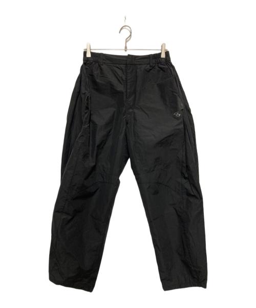 san san gear（サンサンギア）san san gear (サンサンギア) TAPED BUTTON PANTS ブラック サイズ:2の古着・服飾アイテム