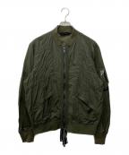 DIESELディーゼル）の古着「ナイロンジャケット J-OLIVE」｜グリーン
