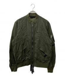 DIESEL（ディーゼル）の古着「ナイロンジャケット J-OLIVE」｜グリーン