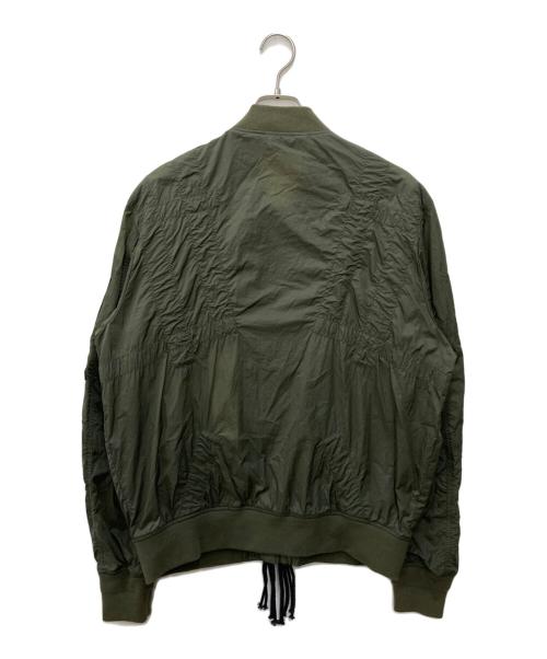 DIESEL（ディーゼル）DIESEL (ディーゼル) ナイロンジャケット J-OLIVE グリーン サイズ:Lの古着・服飾アイテム