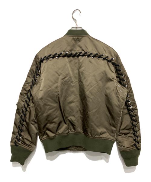 DIESEL（ディーゼル）DIESEL (ディーゼル) フライトジャケット カーキ サイズ:Sの古着・服飾アイテム