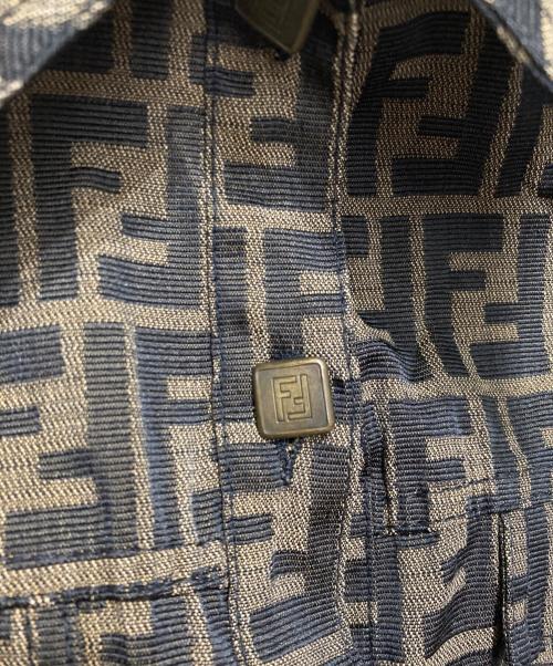 FENDI（フェンディ）FENDI (フェンディ) ズッカ柄ベスト ブラウン サイズ:40の古着・服飾アイテム