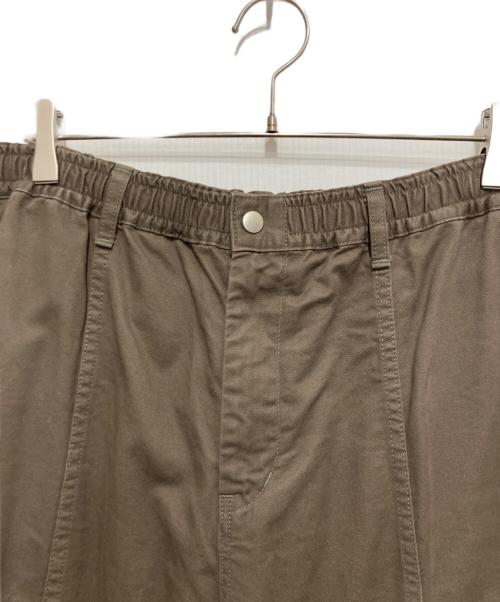 CUP AND CONE（カップアンドコーン）CUP AND CONE (カップアンドコーン) Cotton Twill Baggy Pantsコットン ツイル バギー パンツ グリーン サイズ:	SIZE 1の古着・服飾アイテム