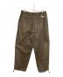 CUP AND CONE (カップアンドコーン) Cotton Twill Baggy Pantsコットン ツイル バギー パンツ グリーン サイズ:	SIZE 1：6000円