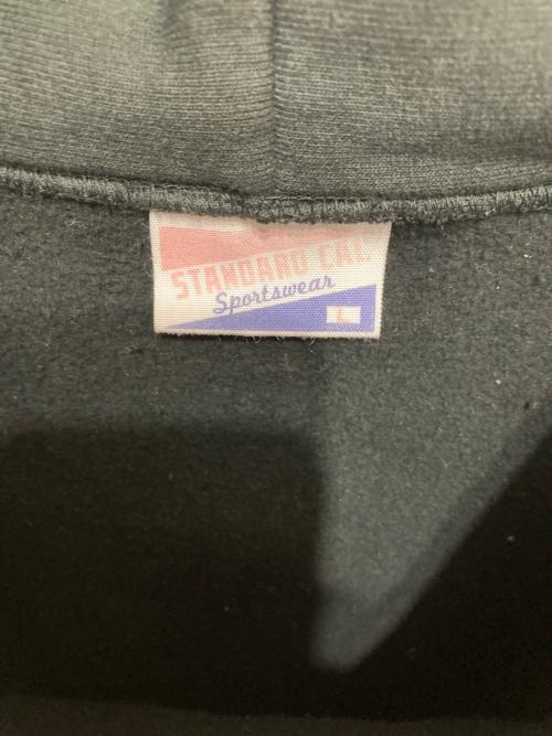 STANDARD CALIFORNIA（スタンダードカリフォルニア）STANDARD CALIFORNIA (スタンダードカリフォルニア) HEAVYWEIGHT H.R.C LOGO HOOD SWEAT ブラック サイズ:Lの古着・服飾アイテム