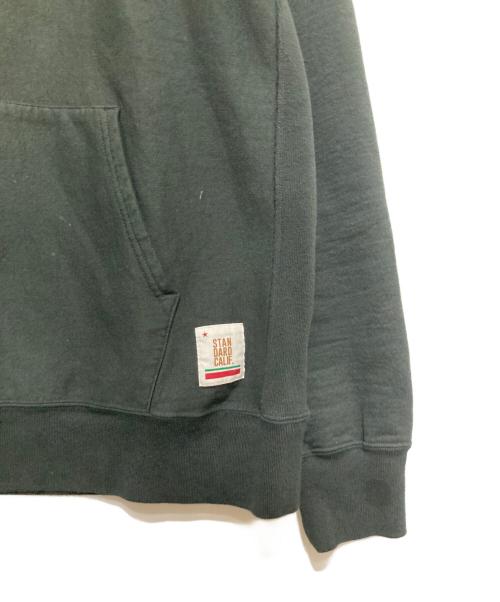 STANDARD CALIFORNIA（スタンダードカリフォルニア）STANDARD CALIFORNIA (スタンダードカリフォルニア) HEAVYWEIGHT H.R.C LOGO HOOD SWEAT ブラック サイズ:Lの古着・服飾アイテム