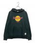 STANDARD CALIFORNIA（スタンダードカリフォルニア）の古着「HEAVYWEIGHT H.R.C LOGO HOOD SWEAT」｜ブラック