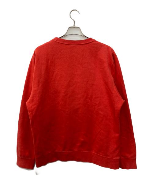 stussy（ステューシー）stussy (ステューシー) SS リンクロゴスウェット レッド サイズ:XLの古着・服飾アイテム