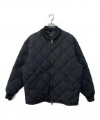BEAMSビームス）の古着「ワーク キルト ダウン ジャケット」｜ブラック