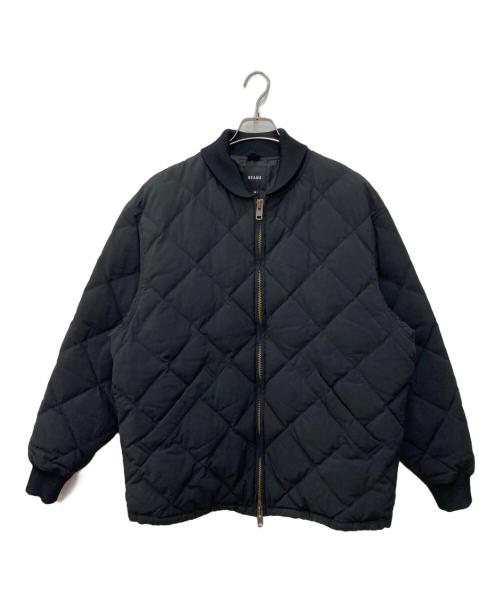 BEAMS（ビームス）BEAMS (ビームス) ワーク キルト ダウン ジャケット ブラック サイズ:Mの古着・服飾アイテム