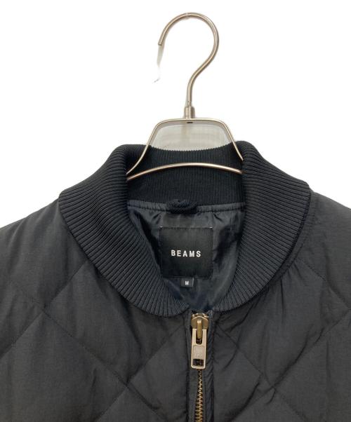 BEAMS（ビームス）BEAMS (ビームス) ワーク キルト ダウン ジャケット ブラック サイズ:Mの古着・服飾アイテム