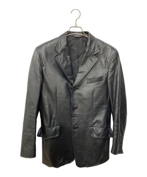 PAUL SMITH（ポールスミス）Paul Smith (ポールスミス) レザージャケット ブラック サイズ:Mの古着・服飾アイテム