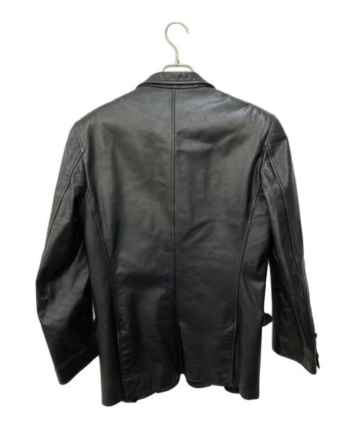PAUL SMITH（ポールスミス）Paul Smith (ポールスミス) レザージャケット ブラック サイズ:Mの古着・服飾アイテム