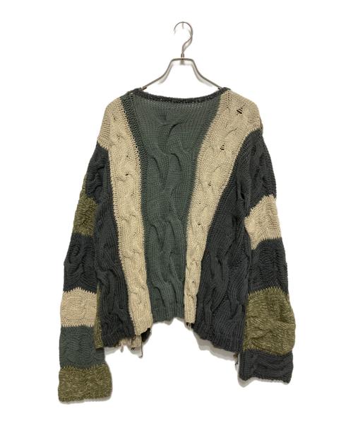 HARAPOS REALES（ハラポスレアレス）harapos reales (ハラポスレアレス) トッパーカーディガン マルチカラー サイズ:不明の古着・服飾アイテム