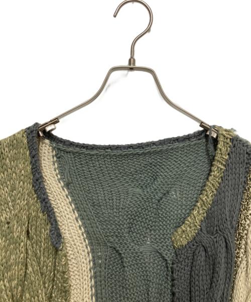 HARAPOS REALES（ハラポスレアレス）harapos reales (ハラポスレアレス) トッパーカーディガン マルチカラー サイズ:不明の古着・服飾アイテム