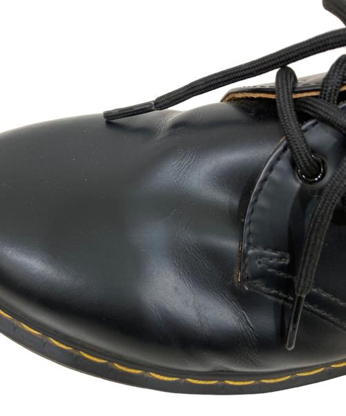 Dr.Martens（ドクターマーチン）Dr.Martens (ドクターマーチン) 3ホールシューズ ブラック サイズ:27の古着・服飾アイテム